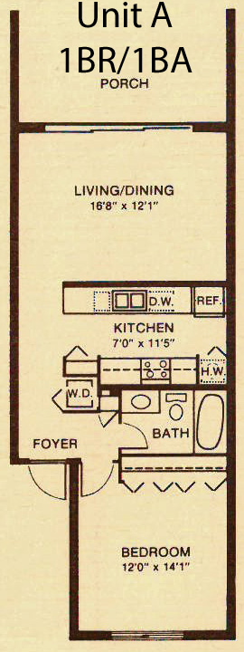 Floor Plan for Lakeside 5565 at the Indian River Plantation Resort